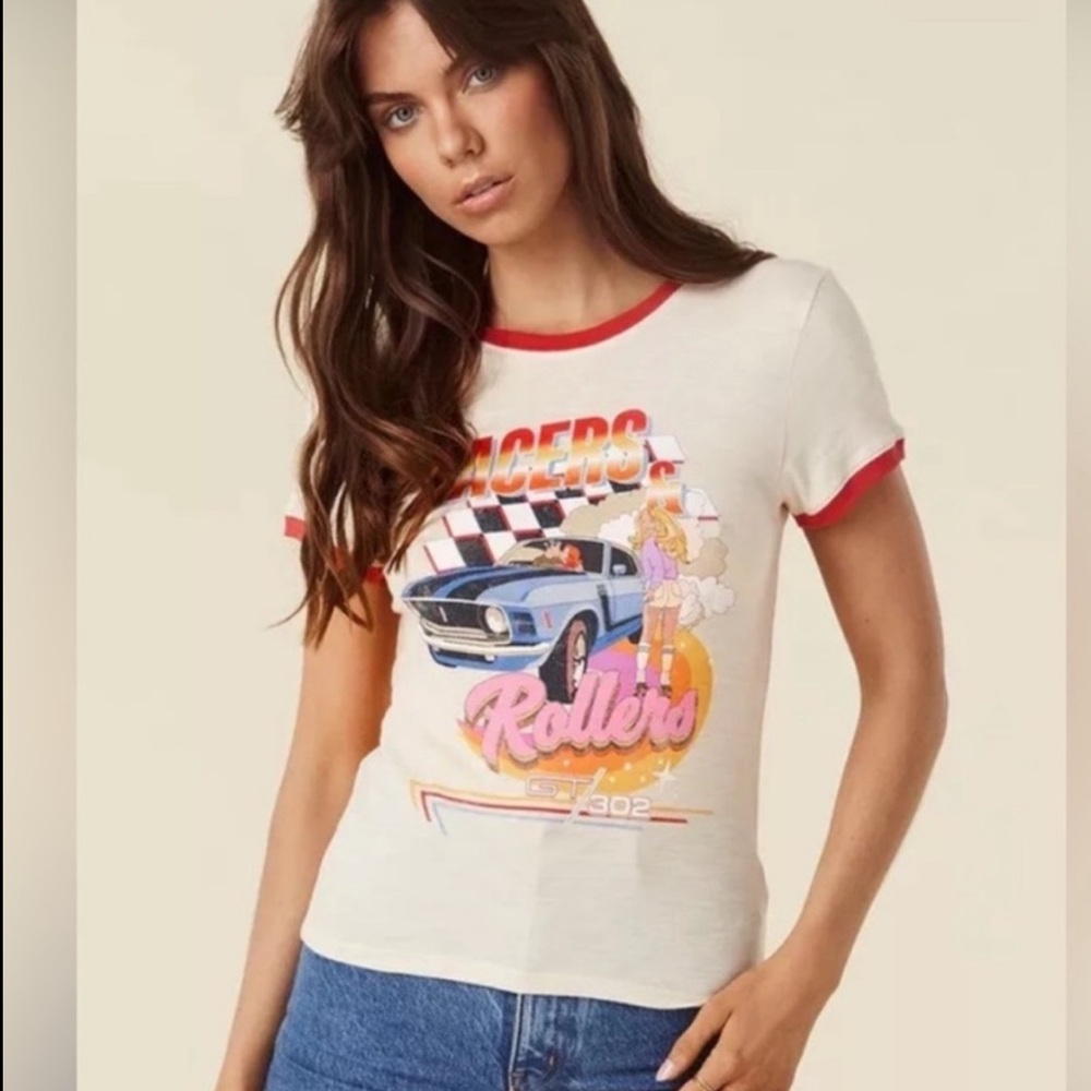 SPELL Racers & Rollers retro tee